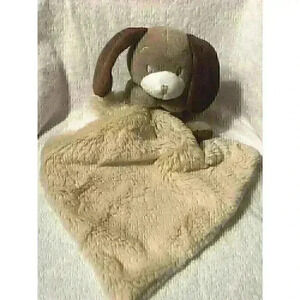 Boys Tan Brown Puppy Dog Baby Security Blanket Lovey Little Mimi’s Doggie Lovie